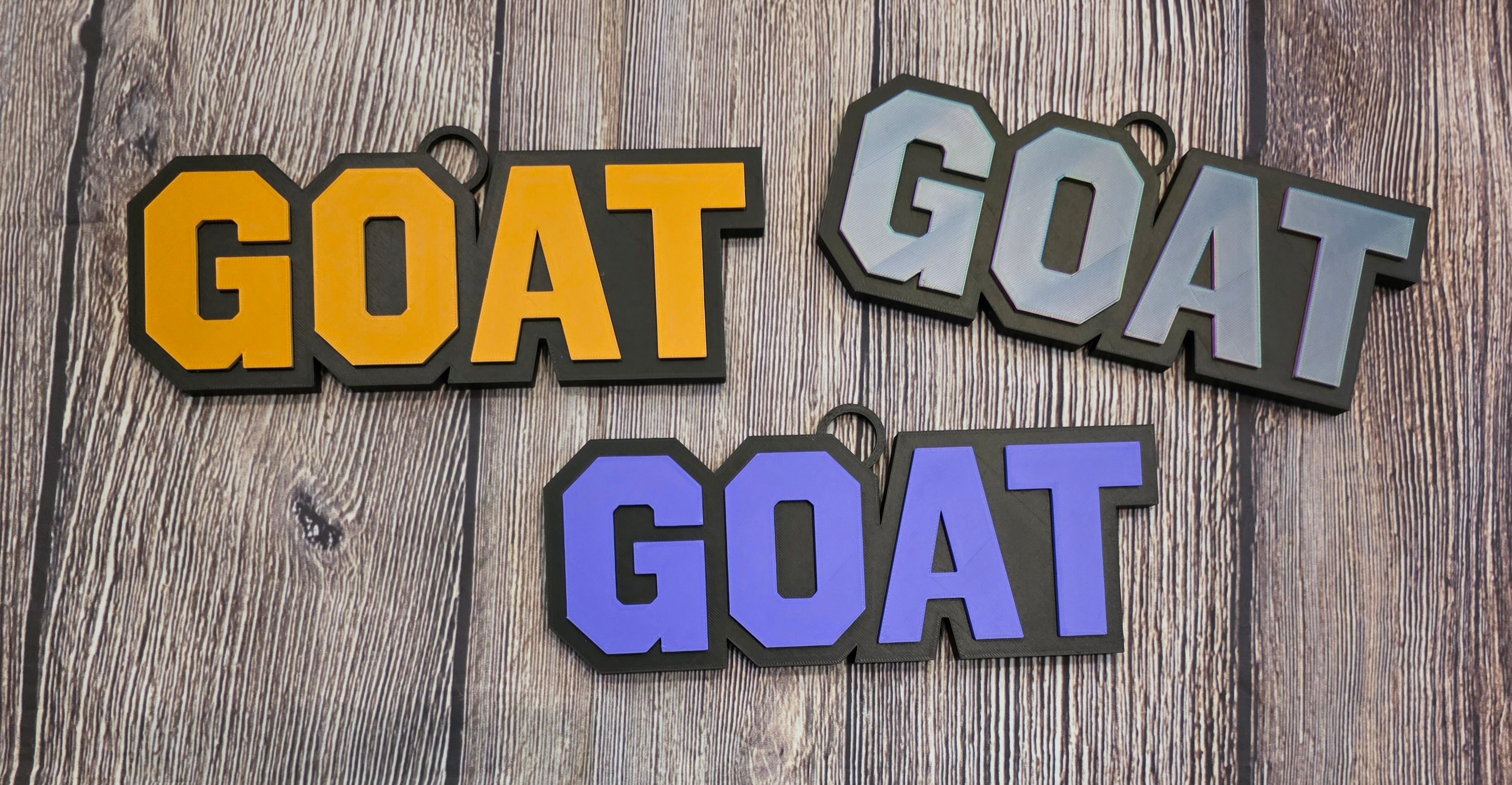 GOAT Hype Chain 3D Print