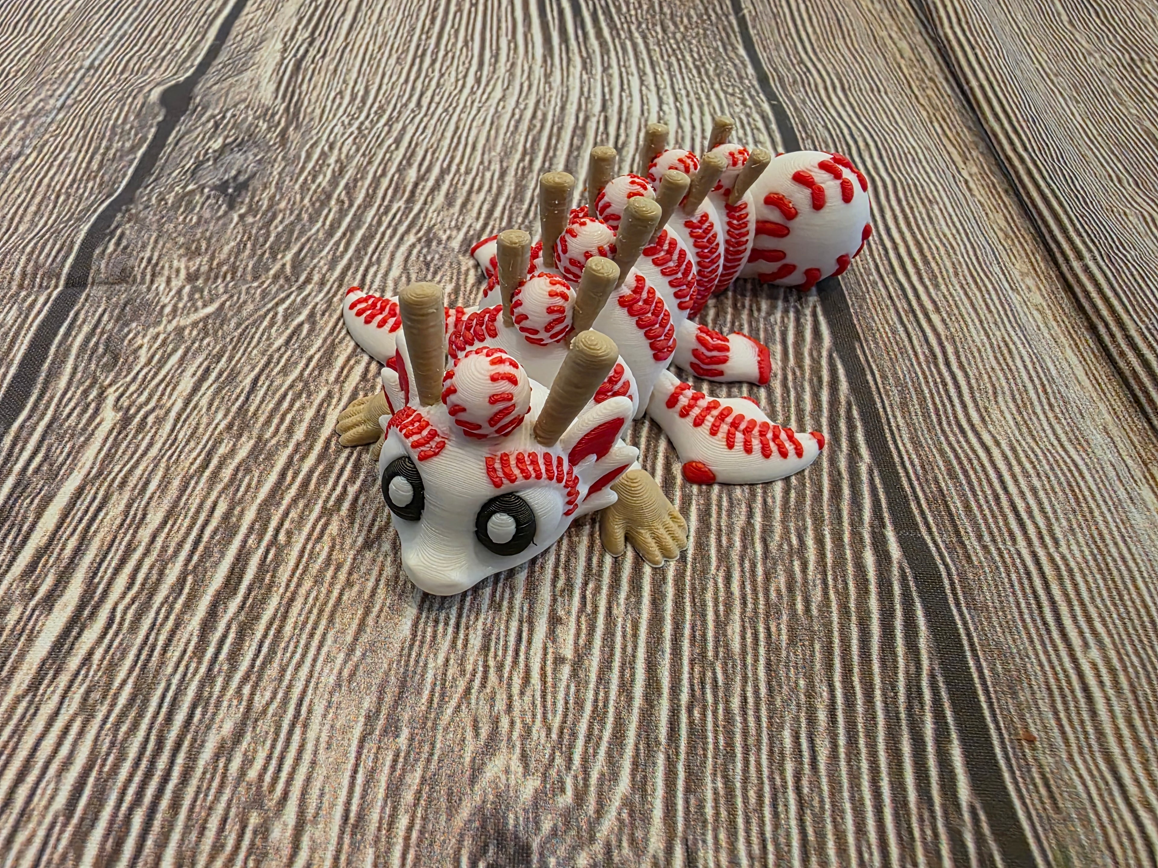 Baseball Mini Dragon 3D print