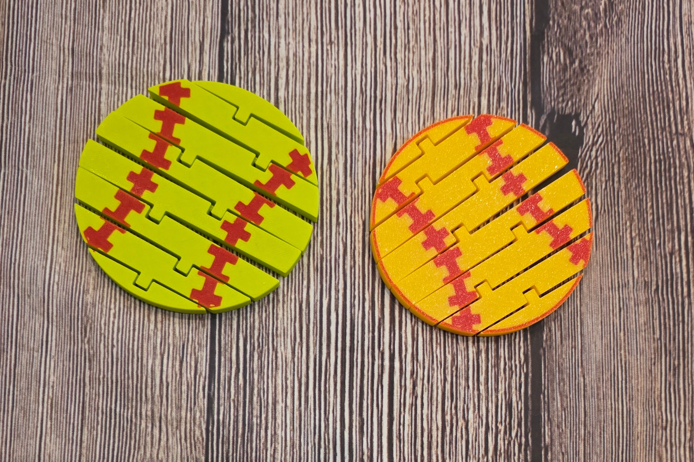 Softball Fidget 3D Print