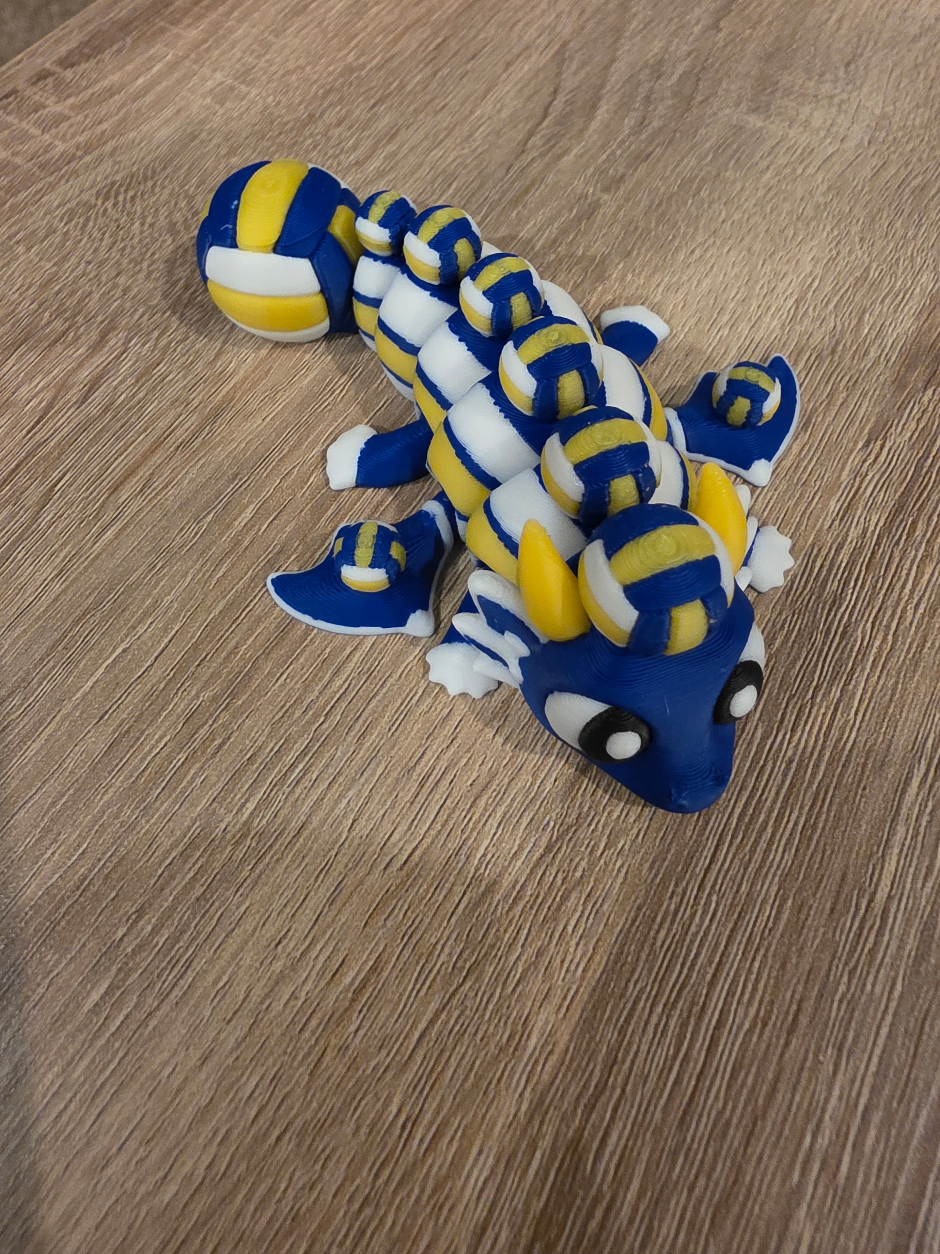 Volleyball Mini Dragon 3D Print