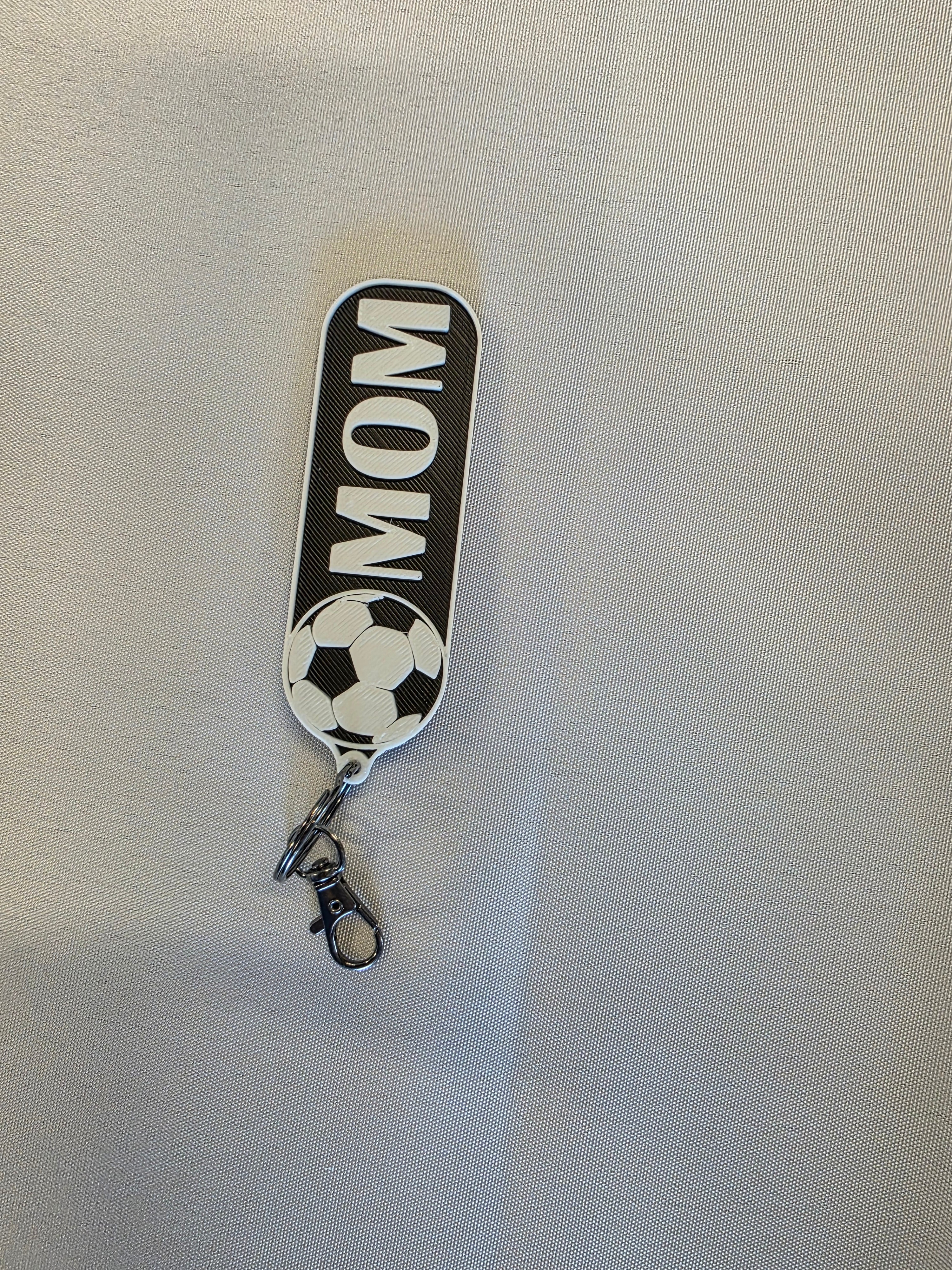 Soccer Mom Keychain 3D Print