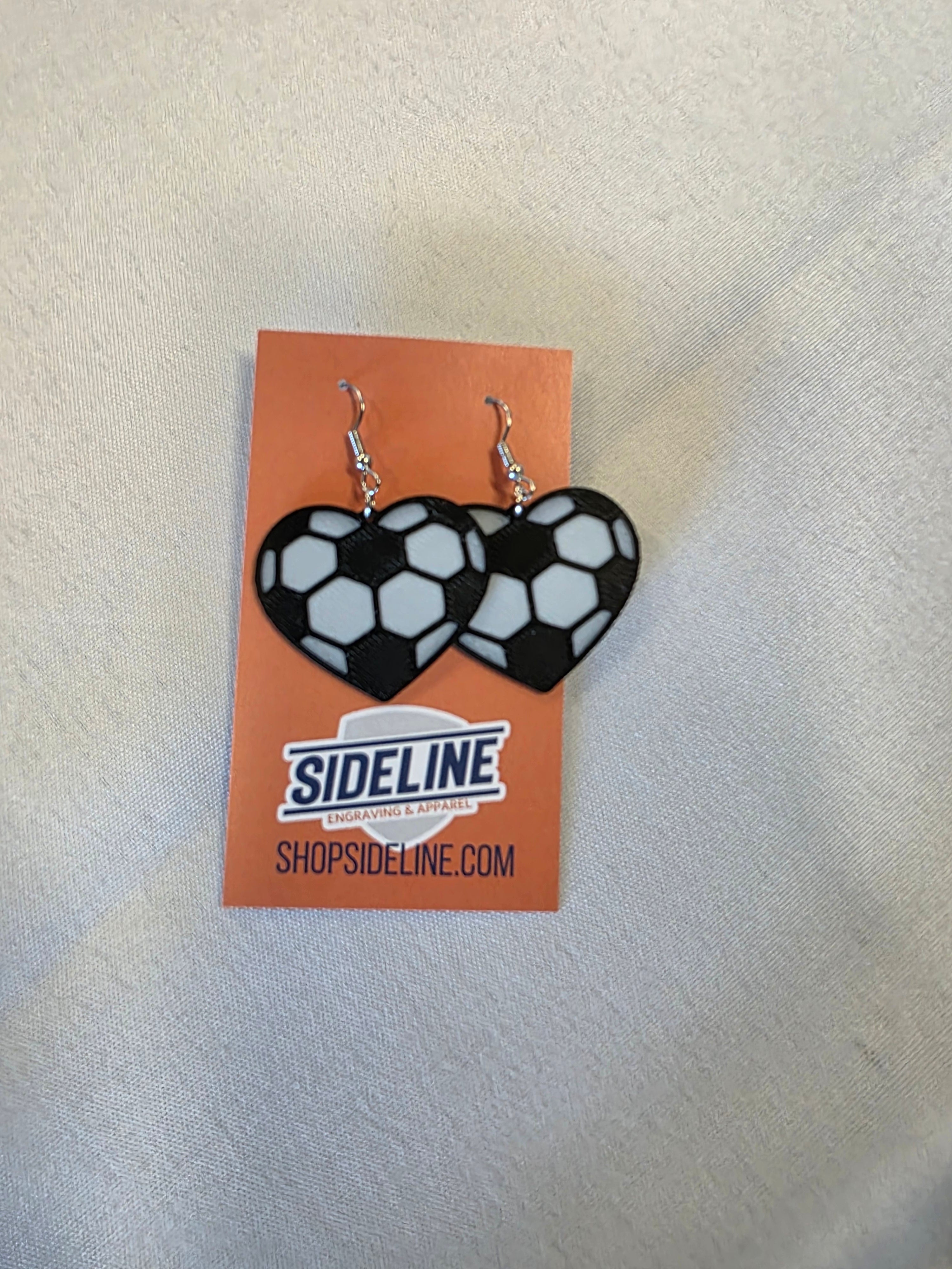 Soccer Earrings