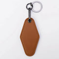 Motel Keychain Brown - Custom Engraving