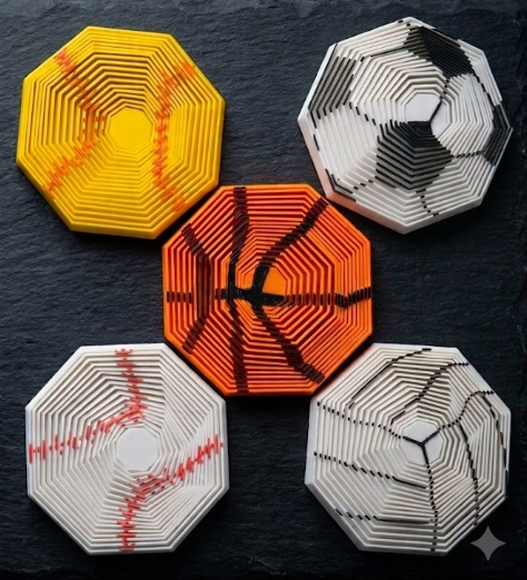 Sport Hexagon Fidget